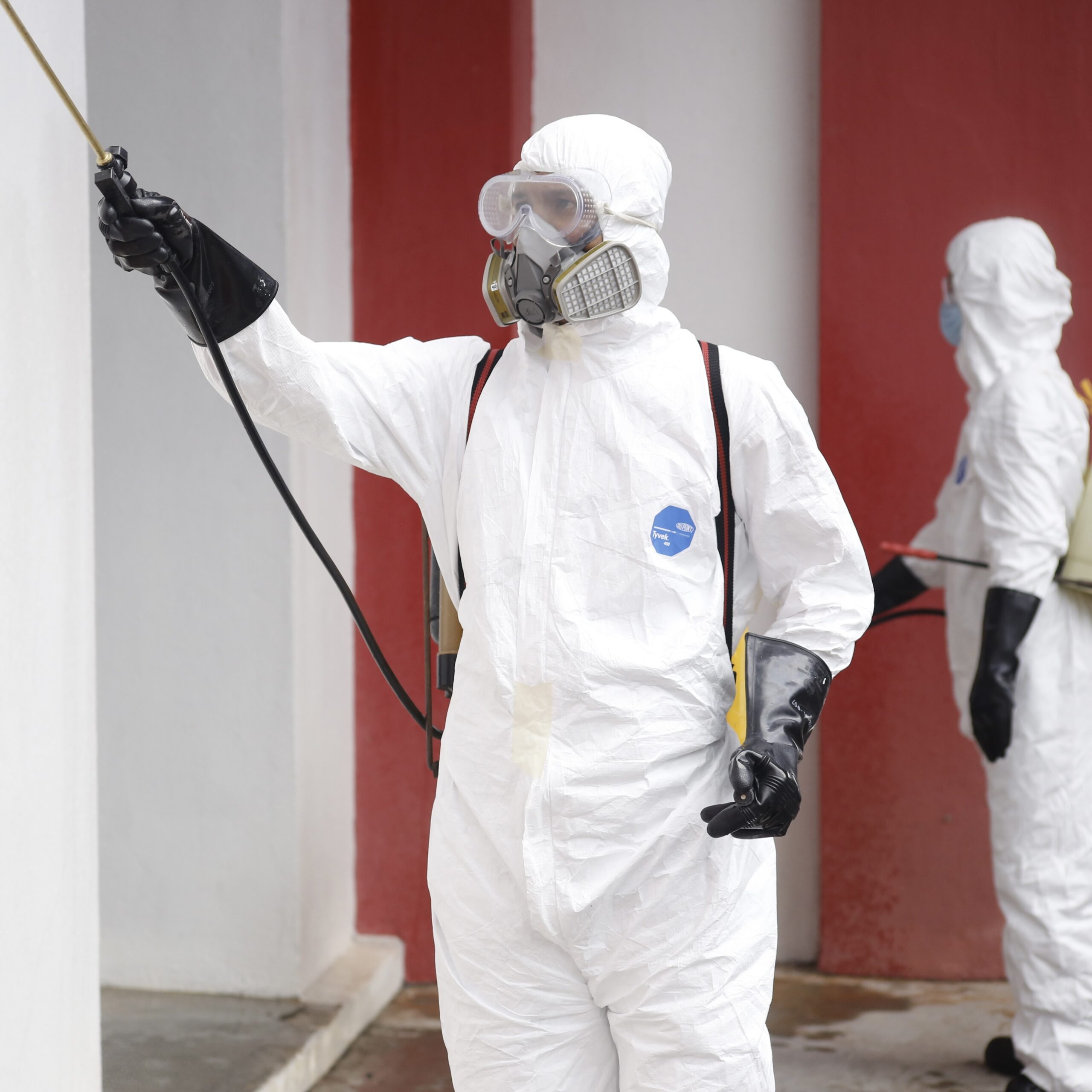 Seremban,-,March,30,,2020:,Decontamination,Operations,By,The,Malaysian Industrial Cleaning Services