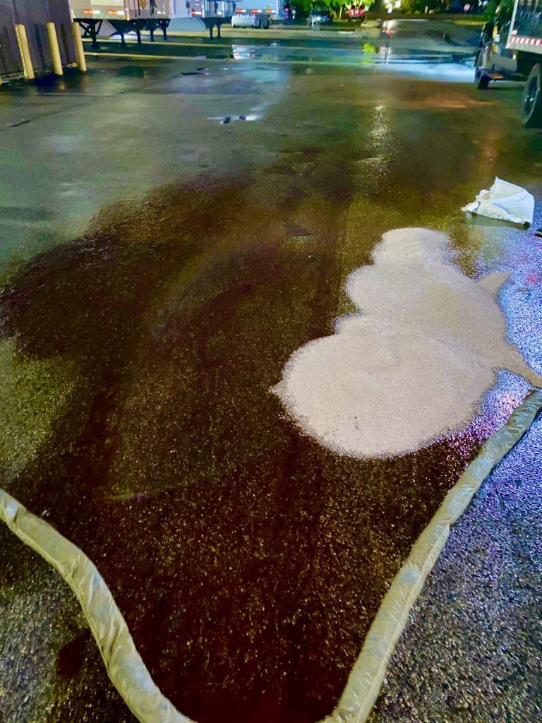 roadside spill cleanup