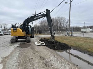 soil berm for remediation